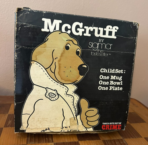 Vintage 1983 mcgruff - the, crime